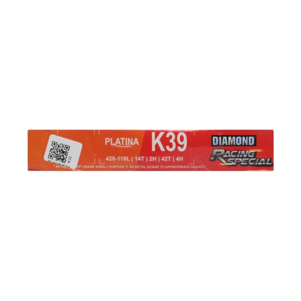 DIAMOND CHAIN SPROCKET KIT K39 BAJAJ PLATINA | DIAMOND CHAIN KIT | CHAIN CHAKKAR - Image 2