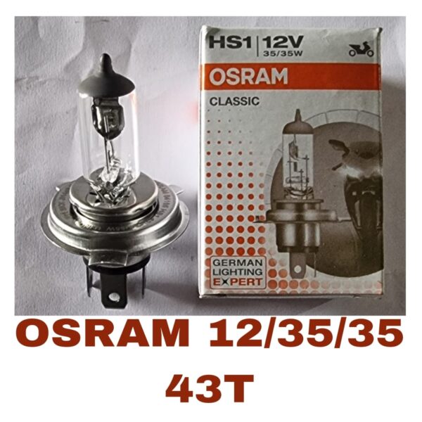 OSRAM 12V 35/35W P43T | LAMP | HEADLIGHT LAMP | OSRAM HEADLIGHT LAMP | ACCESSORIES