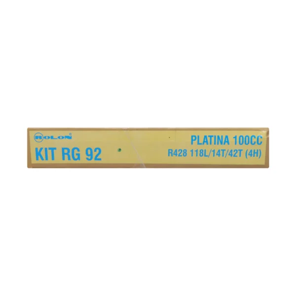 ROLON CHAIN SPROCKET KIT RG92 BAJAJ PLATINA  | ROLON CHAIN KIT  | CHAIN CHAKKAR - Image 2