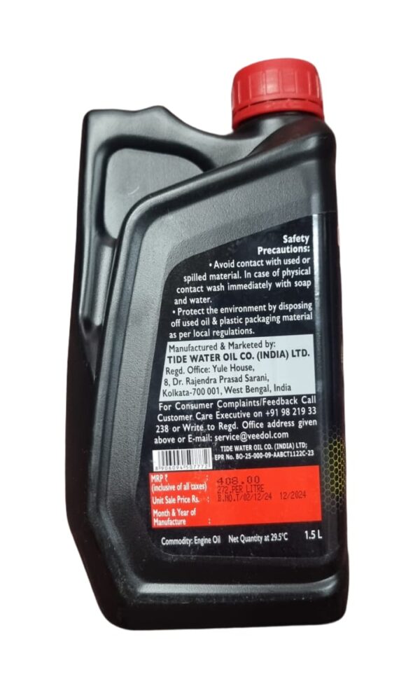 VEEDOL 15W40 1.5LTR|HEAVY PULL|API CF-4|VEEDOL OIL | WIDAL OIL | WIDOW|ENGINE OIL KA|ENGINE OIL - Image 2