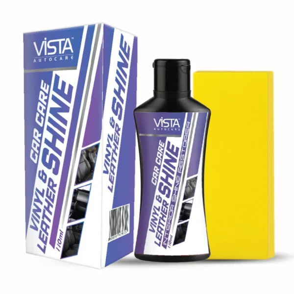VISTA VINYL & LEATHER SHINE 110ML | VISTA INTERIOR SHINE POLISH 110ML | POLICE | VISTA POLISH | ACCESSORIES
