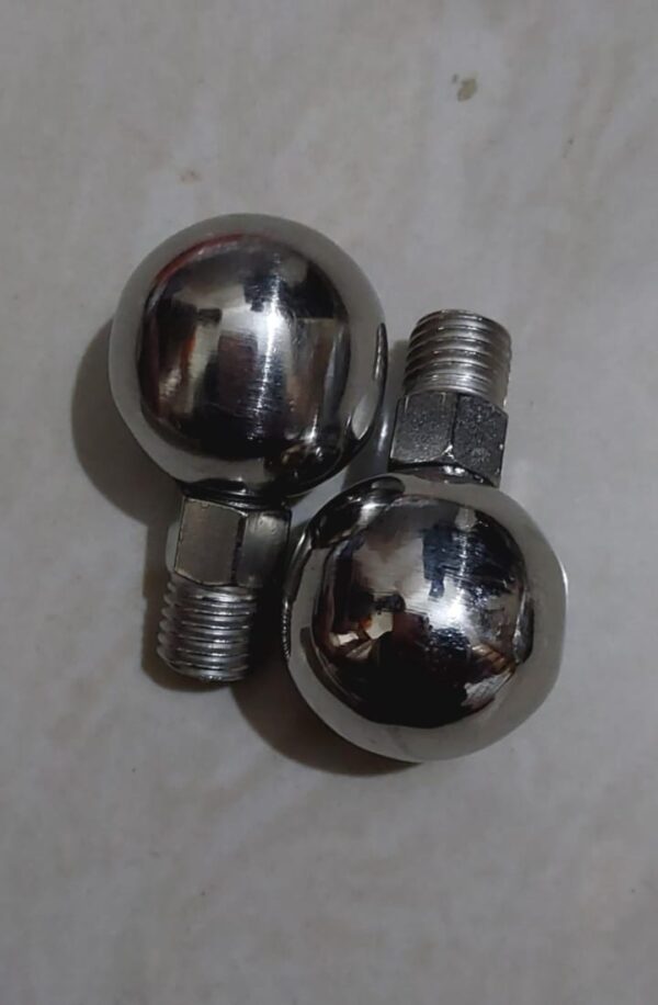 MIRROR BOLT GOLA STEEL BIG | GHODA | ALISA GOWDA | AGODA | MIRROR GOWDA | MIRROR | MERA GHODA | MIRRORGOUDA | MIRRORGODA | MIRA GOWDA | KACHNAGUDA | HANDLE LAGODA | ACCESSORIES - Image 2