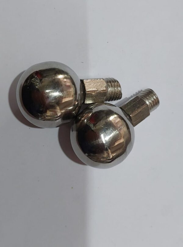 MIRROR BOLT GOLA STEEL BIG | GHODA | ALISA GOWDA | AGODA | MIRROR GOWDA | MIRROR | MERA GHODA | MIRRORGOUDA | MIRRORGODA | MIRA GOWDA | KACHNAGUDA | HANDLE LAGODA | ACCESSORIES - Image 3