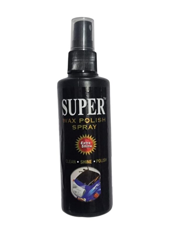 SUPER WAX POLISH SPRAY 100ML | SPRAY POLICE | SUPER POLICE | SUPER SPRAY POLICE | ACCESSORIES