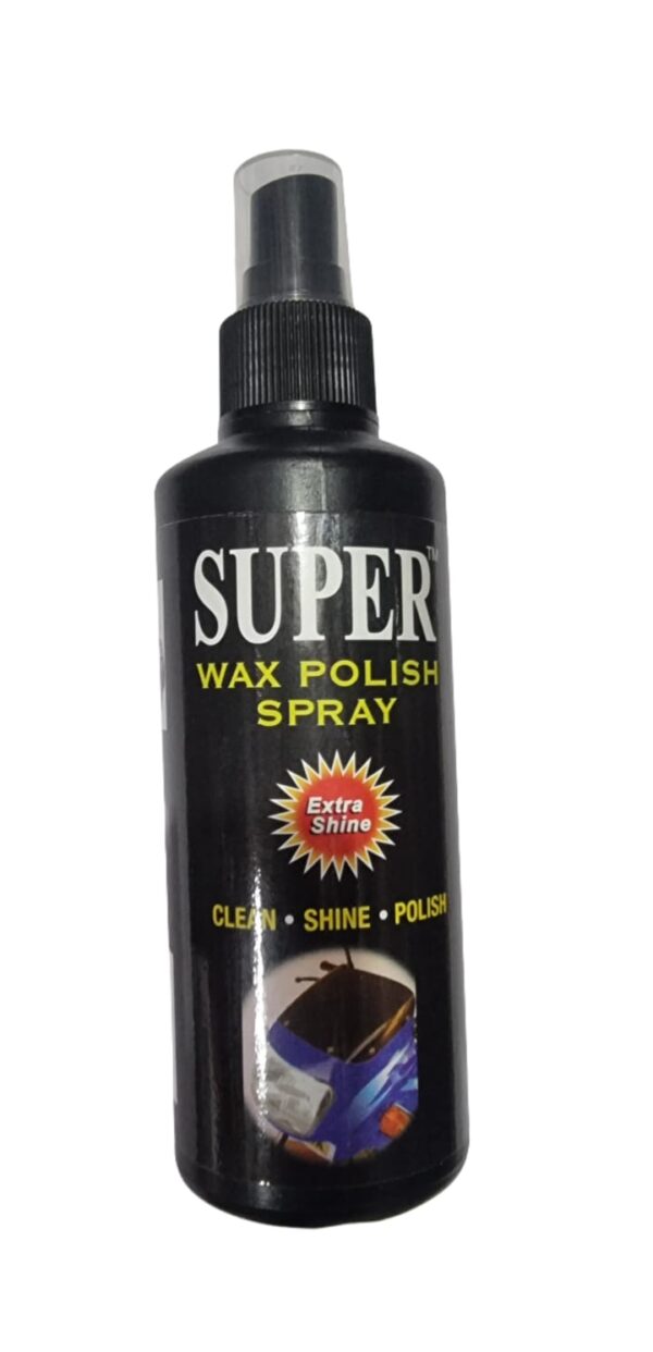 SUPER WAX POLISH SPRAY 200ML | SPRAY POLICE | SUPER POLICE | SUPER SPRAY POLICE | ACCESSORIES