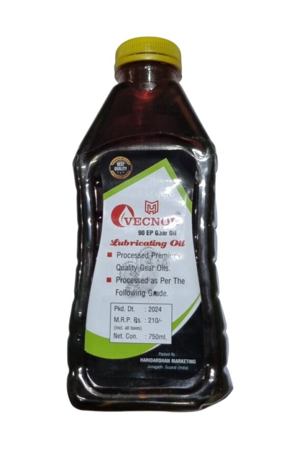 VECNOL 90 EP 1.LTR  APPROX 750ML|GEAR OIL|NEW NUMBER OIL|OIL - Image 2