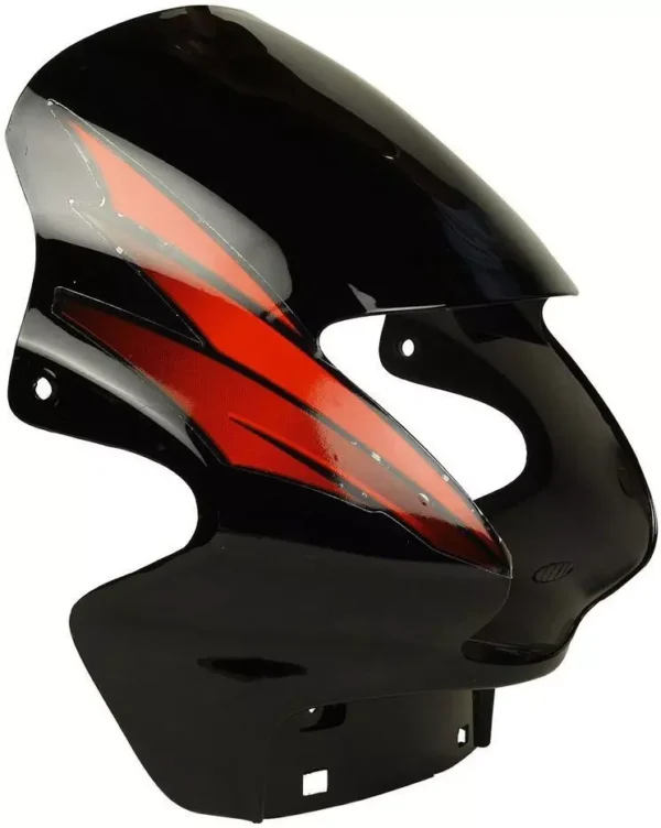 VISOR PASSION PLUS BLACK RED | MORROW | MORO | VISOR |