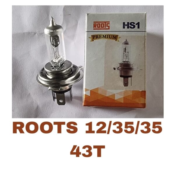 ROOTS 12V 35/35W P43T | HS143RA | LAMP | HEADLIGHT LAMP | ROOTS HEADLIGHT LAMP | ROADS | ROAD HEADLIGHT LAMP | ROOTS LAMP | ACCESSORIES